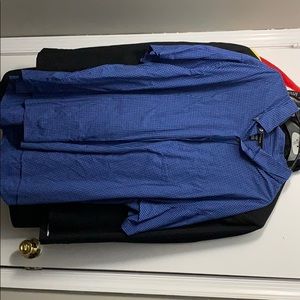 Van Heusen Short Sleeve Button Down Shirt (4XL)